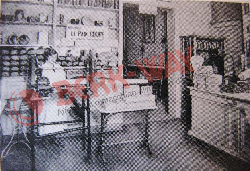 Foto storica taglia pane Berkel